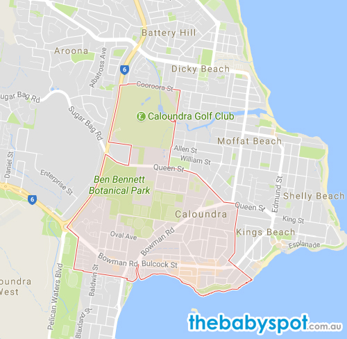 Caloundra Map - Pin By Patricia Adele On Maps Of Trips Caloundra Bay ...