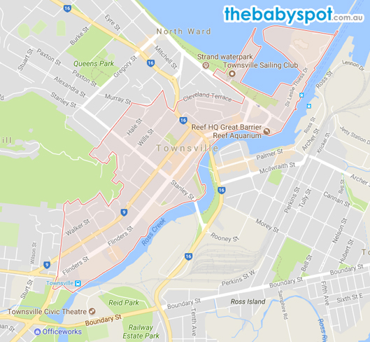 Townsville   Map Townsville 